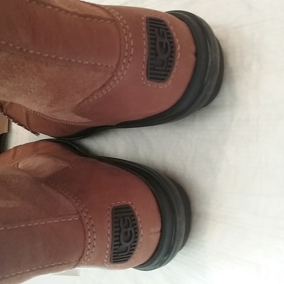 UGG NIB Hapsburg Duck Boots, sz 6, Brown - Picture 5 of 9